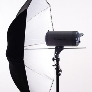Visico UB-007 2u1 Crno/Srebrni ili Soft Beli 100cm-1